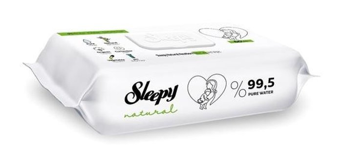 Sleepy Natural Yenidoğan 60 Yaprak 18'li Islak Mendil