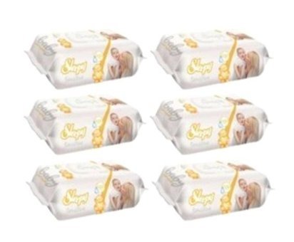 Sleepy Baby Aseltech 90 Yaprak 6'lı Islak Mendil