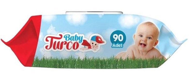 Baby Turco Klasik 90 Yaprak 4'lü Islak Mendil