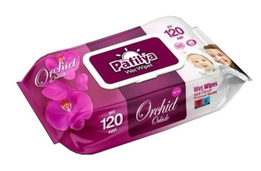 Pafilya Orkide Kokulu 120 Yaprak Islak Mendil