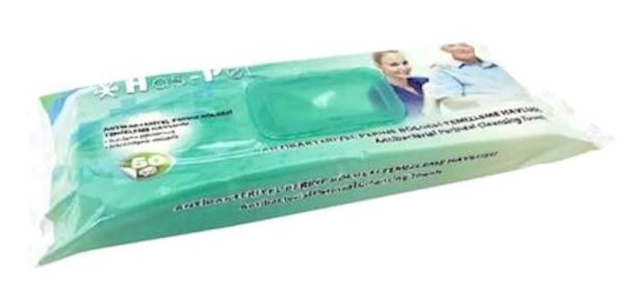 Has-Pet Antibakteriyel 50 Yaprak Islak Mendil