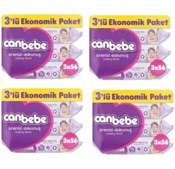 Canbebe 56 Yaprak 12'li Islak Mendil