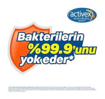 Activex Hassas Ciltler Antibakteriyel 50 Yaprak Islak Mendil