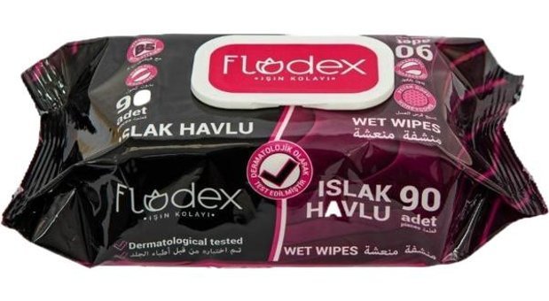 Flodex 90 Yaprak Islak Mendil