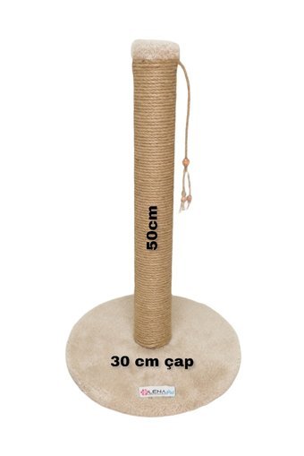 Lena Pet Oyuncaklı 52 cm Kedi Tırmalama Direği