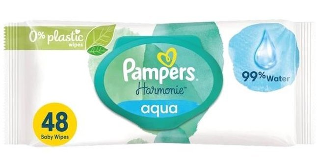 Prima Pampers Harmonie Aqua Pure 48 Yaprak 12'li Islak Mendil
