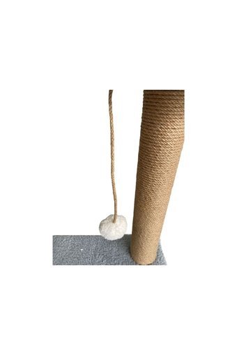Nursoft Oyuncaklı Katlı 80 cm Kedi Tırmalama Direği