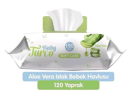 Baby Turco Portakal 120 Yaprak Islak Mendil