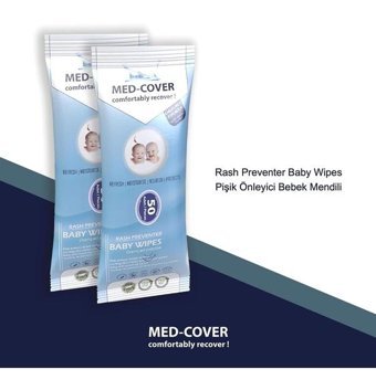 Medcover 50 Yaprak Islak Mendil