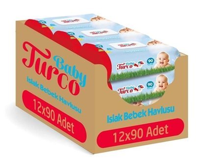 Baby Turco Klasik 1080 Yaprak Islak Mendil