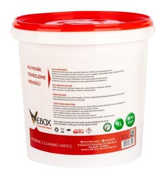 Vebox Büyülü Bahçe Kokulu Gold 300 Yaprak Islak Mendil