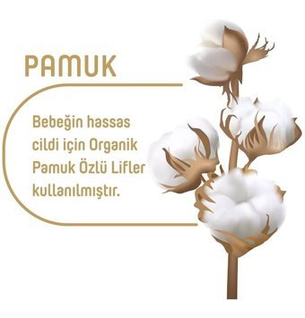 Pure Baby Wipes Organik 90 Yaprak 9'lu Islak Mendil