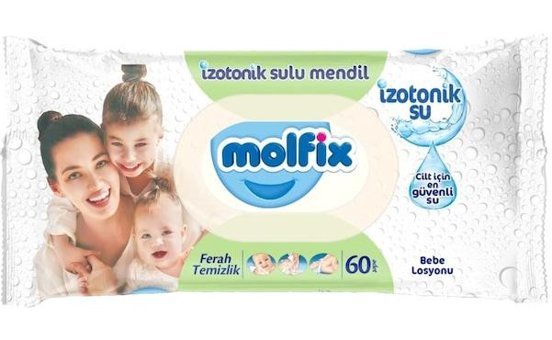 Molfix Ferah 60 Yaprak 6'lı Islak Mendil