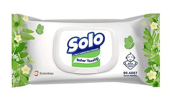 Solo Hijyenik 1080 Yaprak Islak Mendil