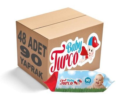 Baby Turco Klasik 90 Yaprak 54'lü Islak Mendil