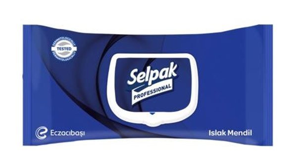 Selpak Professional 60 Yaprak Islak Mendil
