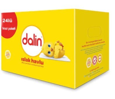 Dalin Yenidoğan 56 Yaprak 24'lü Islak Mendil