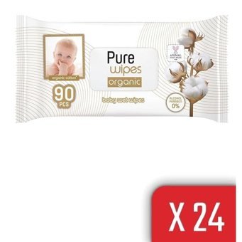 Pure Baby 90 Yaprak 24 Adet Islak Mendil