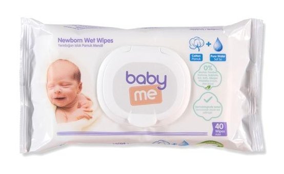 Baby Me Yenidoğan 40 Yaprak 18'li Islak Mendil