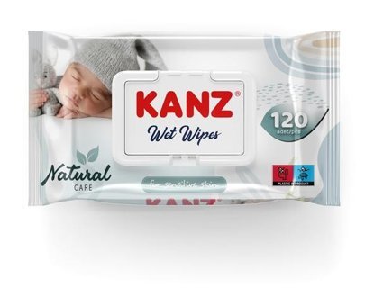 Kanz Yenidoğan 120 Yaprak 24'lü Islak Mendil