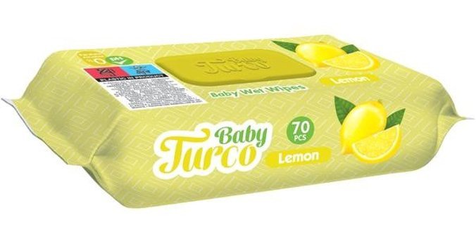 Baby Turco Cep 70 Yaprak 3'lü Islak Mendil