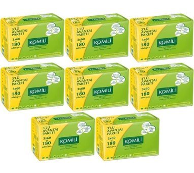 Komili 60 Yaprak 24'lü Islak Mendil