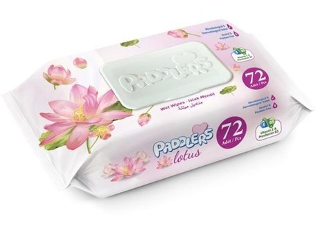 Paddlers Lotus Çiçeği Kokulu 864 Yaprak Islak Mendil