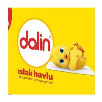 Dalin Yenidoğan 56 Yaprak 12'li Islak Mendil