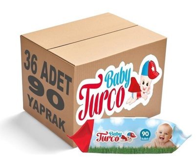 Baby Turco Klasik 90 Yaprak 40'lı Islak Mendil