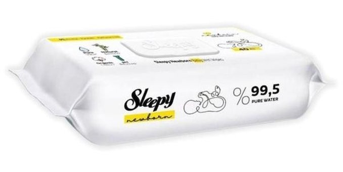 Sleepy Devam Yenidoğan 40 Yaprak Islak Mendil