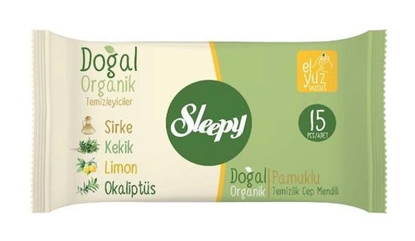 Sleepy Doğal 150 Yaprak Islak Mendil
