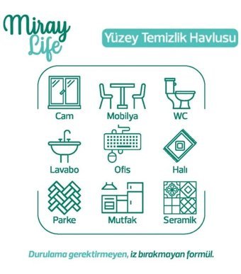 Miray Life 100 Yaprak Islak Mendil