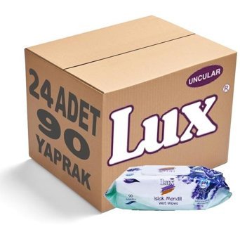 Lux Lavantalı 90 Yaprak 24'lü Islak Mendil