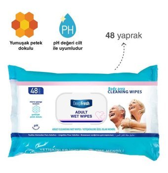 Deep Fresh 48 Yaprak Islak Mendil