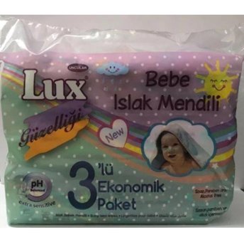 Lux Extra Sensitive Yenidoğan 168 Yaprak Islak Mendil