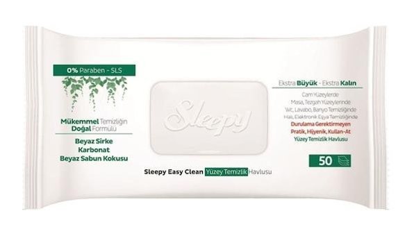 Sleepy 50 Yaprak Islak Mendil