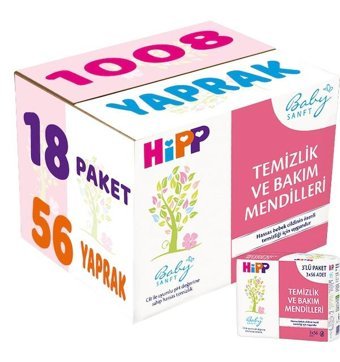 Hipp Baby Sanft Klasik 56 Yaprak 18'li Islak Mendil