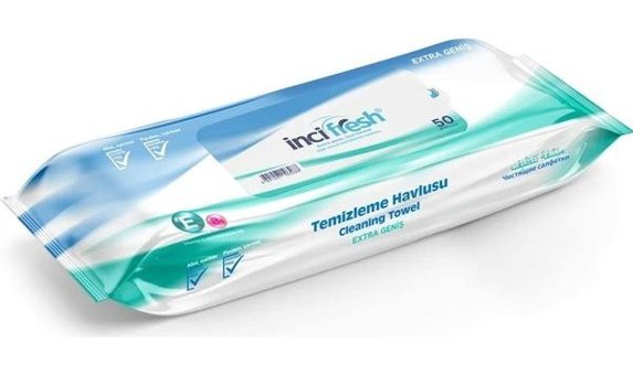 Sleepy İnci Fresh 50 Yaprak 5'li Islak Mendil