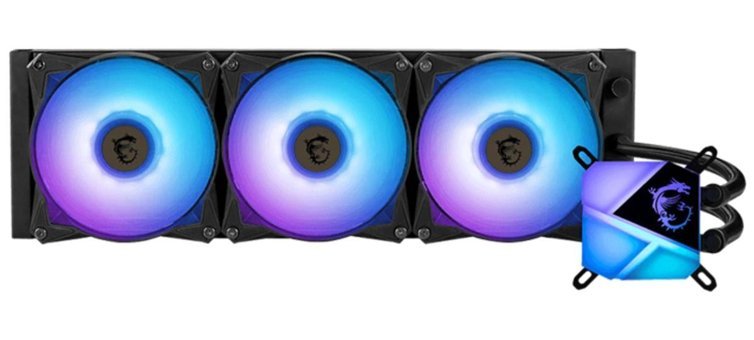 MSI Mag Coreliquid C360 Sessiz 4 Pin 3 Fanlı Sıvı Soğutmalı RGB Masaüstü İşlemci Soğutucu