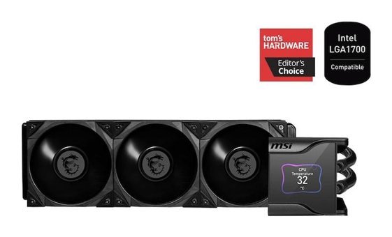 MSI Meg Coreliquid S360 Sessiz 4 Pin 3 Fanlı Sıvı Soğutmalı Masaüstü İşlemci Soğutucu