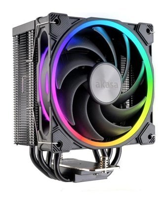 Akasa Soho H4 4 Pin 1 Fanlı Fan Soğutmalı RGB Masaüstü İşlemci Soğutucu