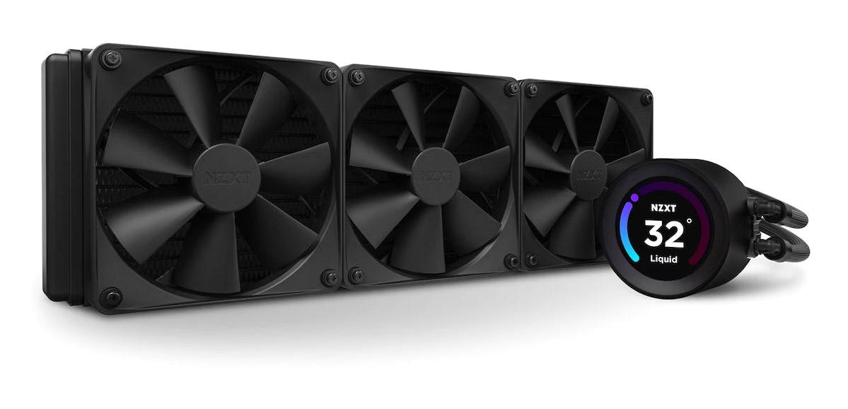 NZXT Kraken Elite 360 Rl-KN36E-B1 4 Pin 3 Fanlı Sıvı Soğutmalı Masaüstü İşlemci Soğutucu