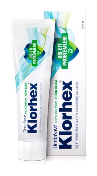 Dentasave Klorhex Yoğun Bakım Diş Macunu 75 ml