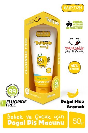 Babyton Muzlu Organik Diş Macunu 50 gr