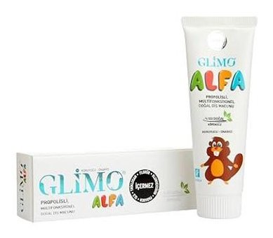 Glimo Alfa Naneli Organik Florürsüz Diş Macunu 50 ml