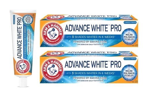Arm & Hammer Advance White Pro Naneli Organik Florürlü Diş Macunu 2x75 ml