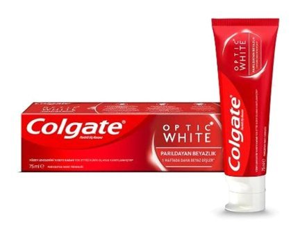 Colgate Optic White Florürlü Diş Macunu 6x75 ml