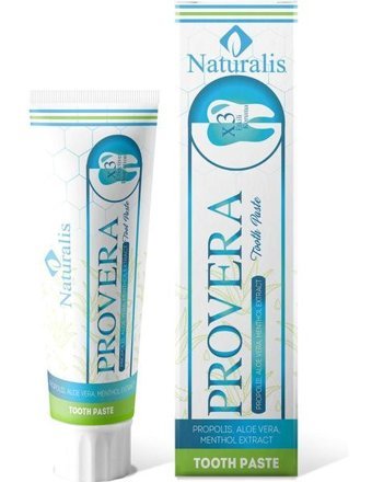 Naturalis Provera Naneli Organik Florürsüz Diş Macunu 75 ml