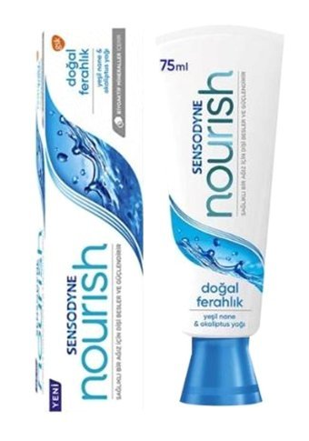 Sensodyne Nourish Naneli Florürsüz Diş Macunu 24x75 ml