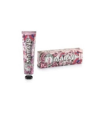 Marvis Kissing Rose Bulgar Gülü Organik Florürlü Diş Macunu 75 ml